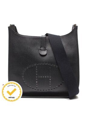 Hermes Shoulder Bag Gold Evelyne GM